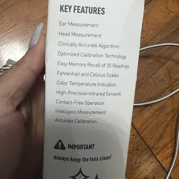 Thermometer for Adults,Touchless Digital Infrared for Fever, Ear and Forehead - Picture 8 of 11